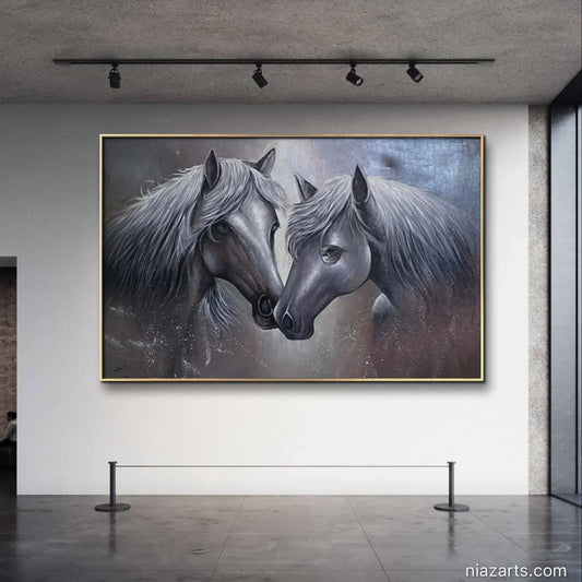 Horse Couple Modern Style - Niaz Arts