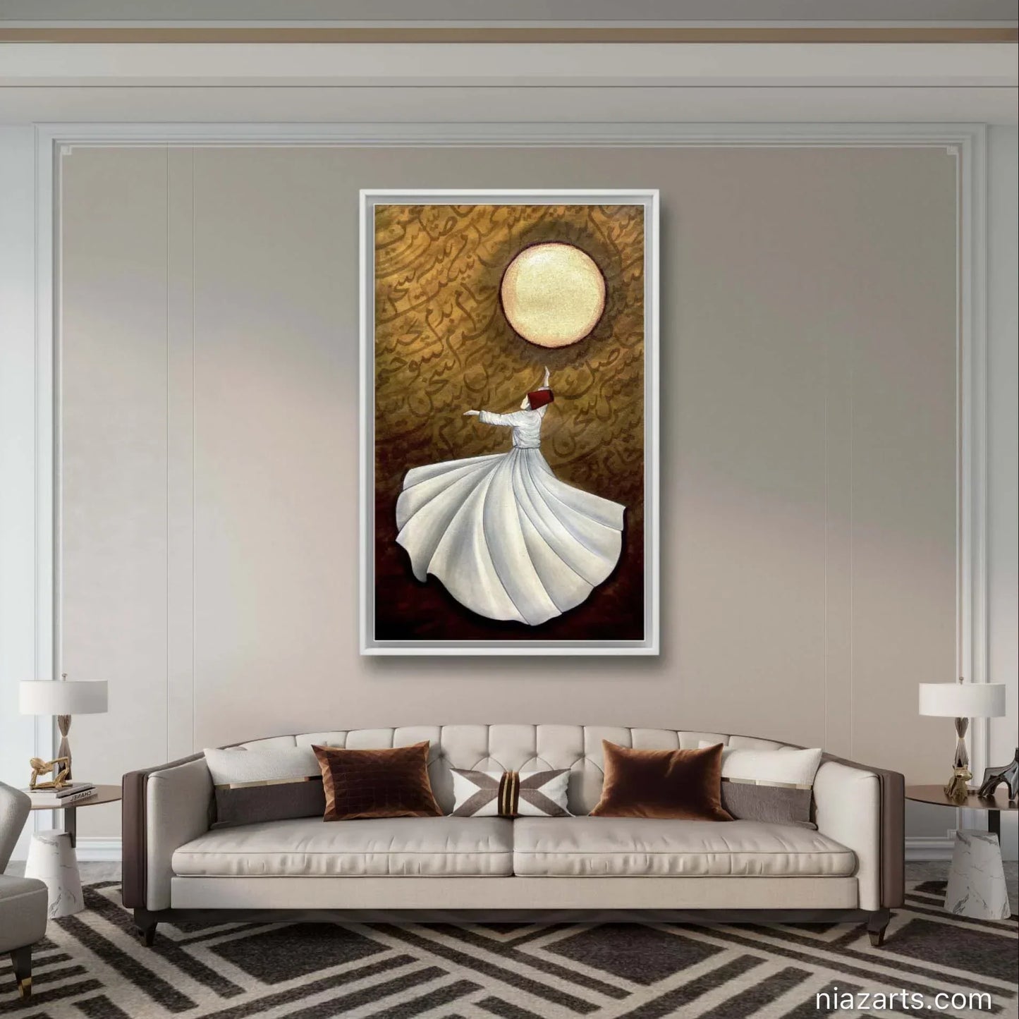 Raqs Sufism Brown - Niaz Arts