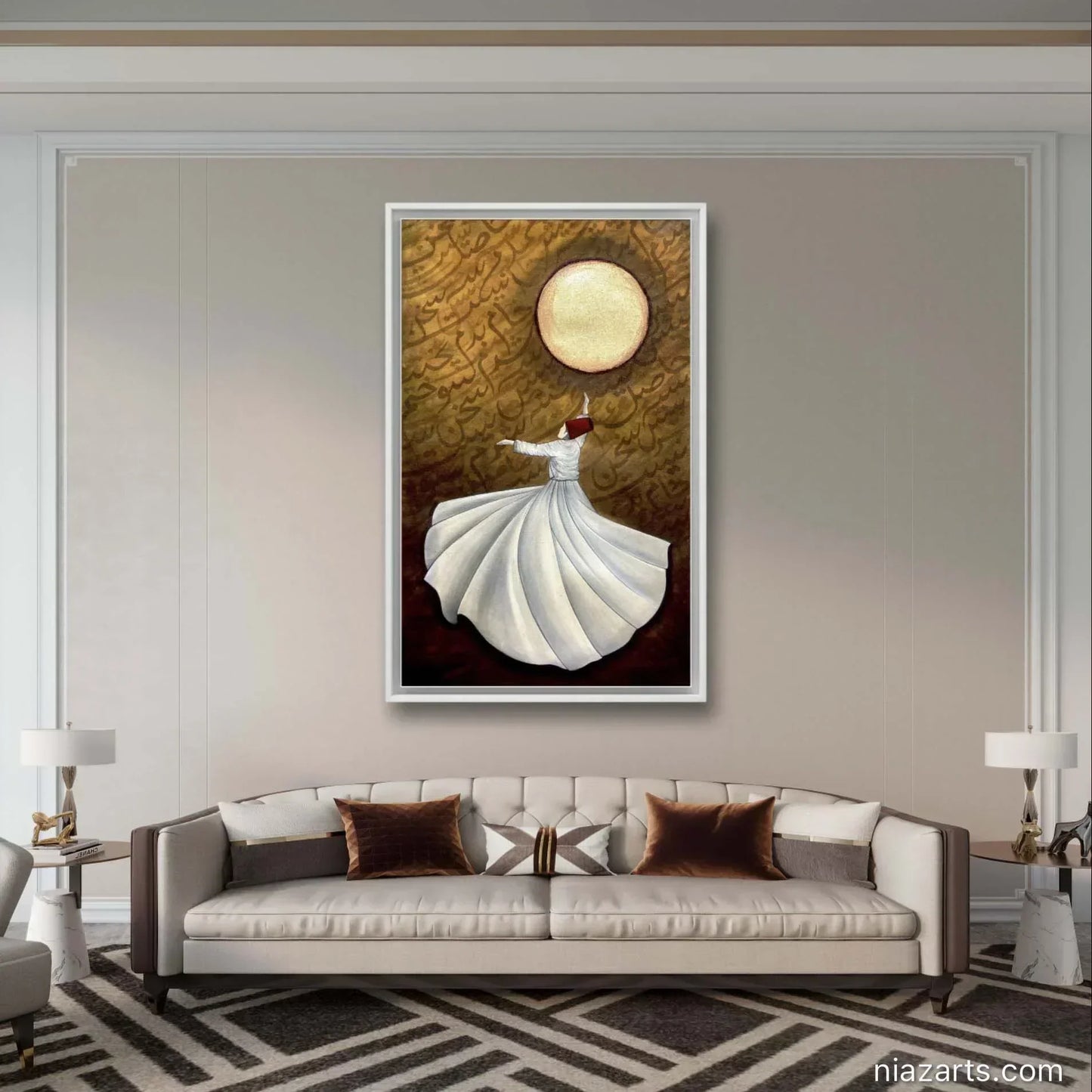 Raqs Sufism Brown - Niaz Arts