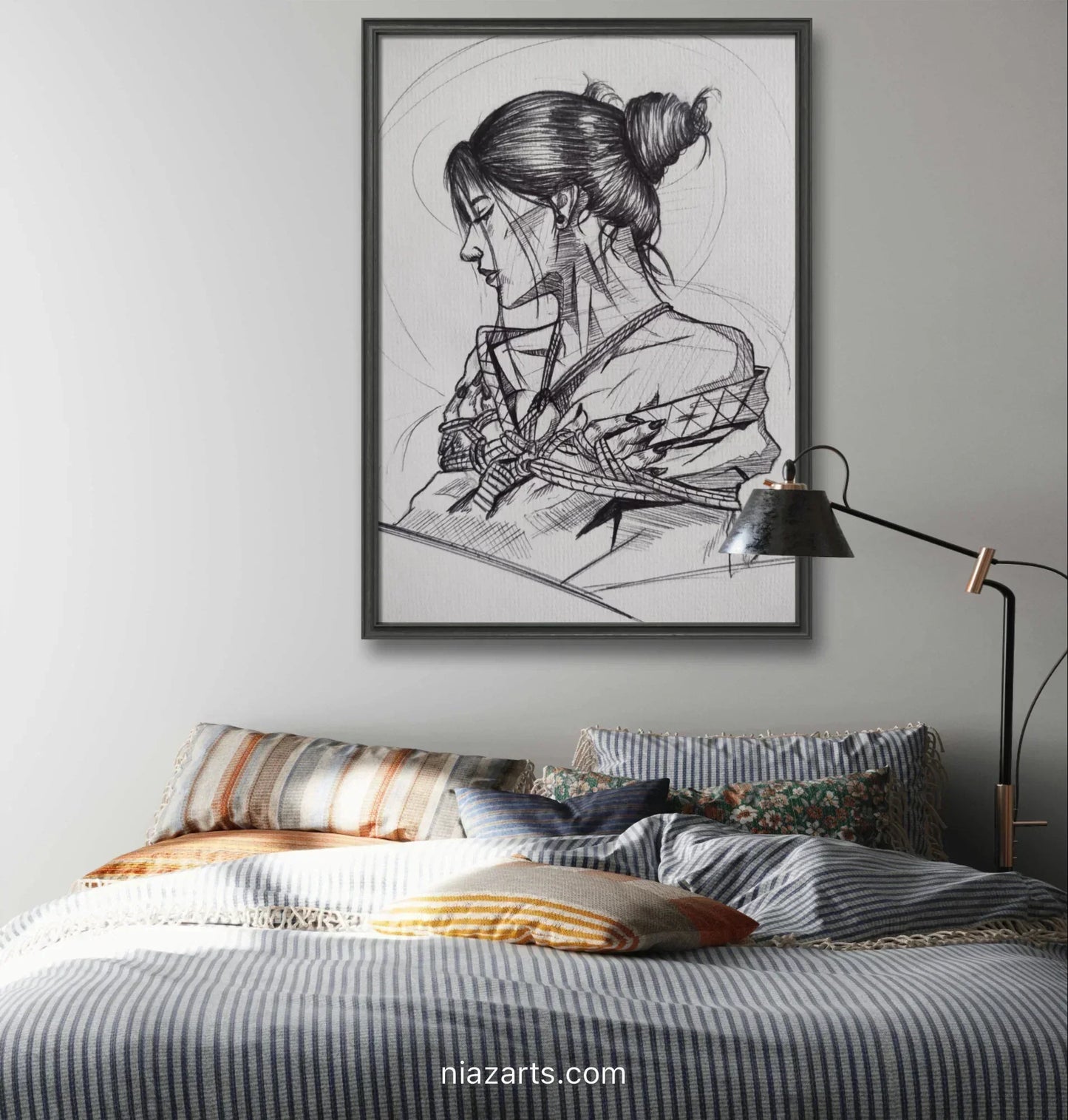 Girl Conceptual Sketch - Niaz Arts