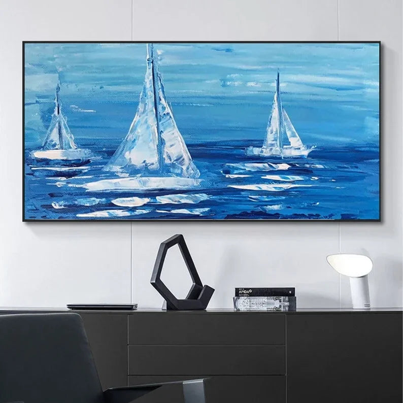 Blue Ocean Sailing - Niaz Arts