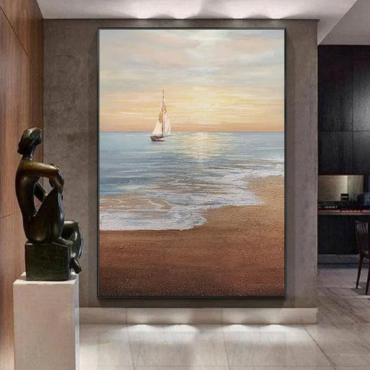 Sailing Sunset - Niaz Arts
