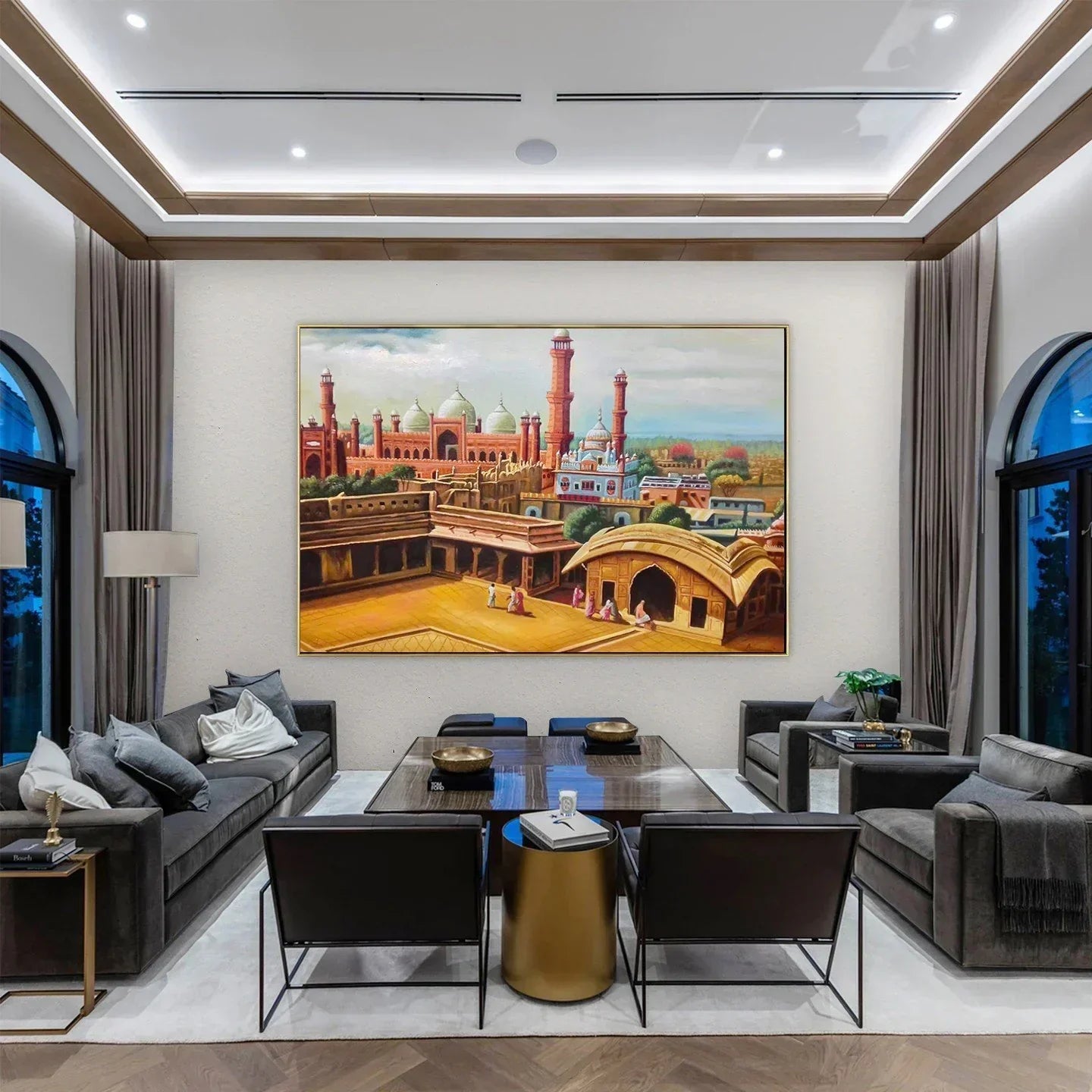 Badshahi Mosque View - Niaz Arts