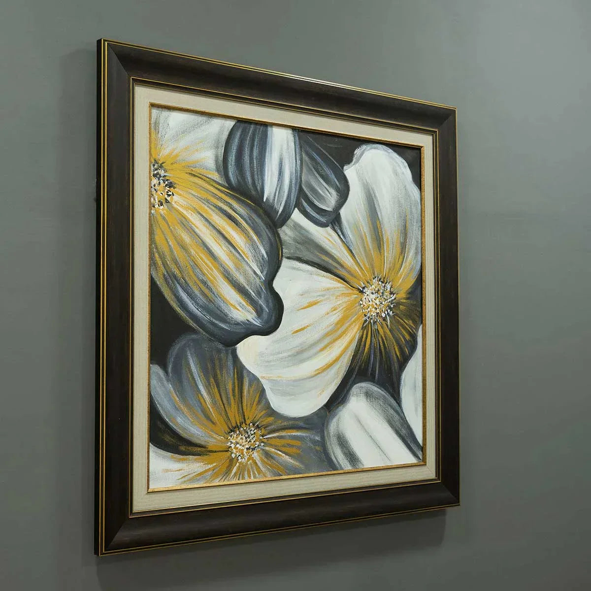 Colorful Abstract Floral Art - Niaz Arts