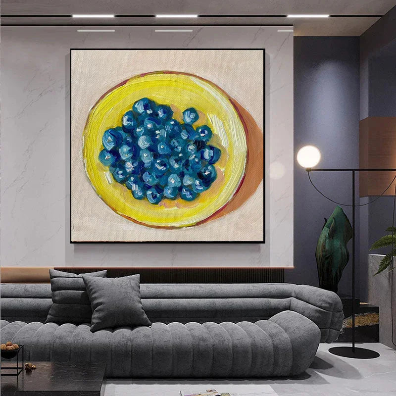 Bowl of Blueberries - Niaz Arts