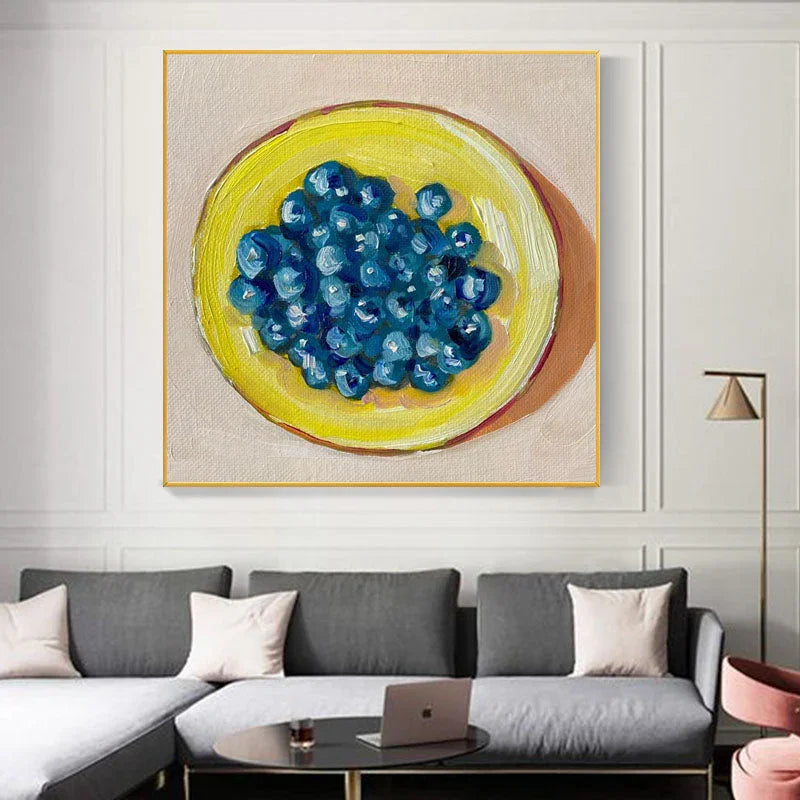 Bowl of Blueberries - Niaz Arts