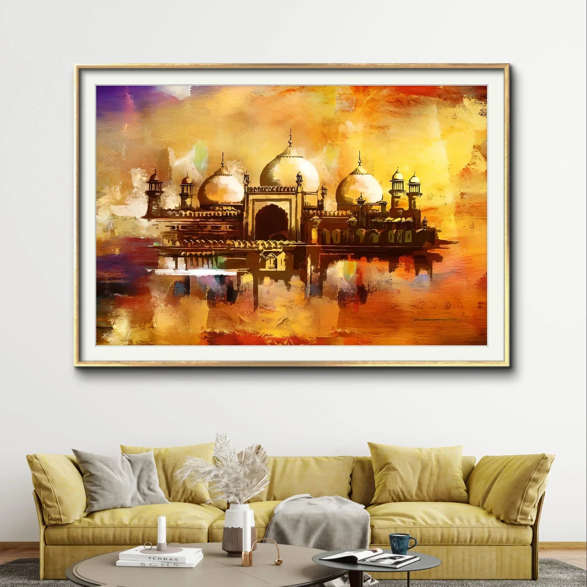 Badshahi Mosque Deep Premium - Niaz Arts