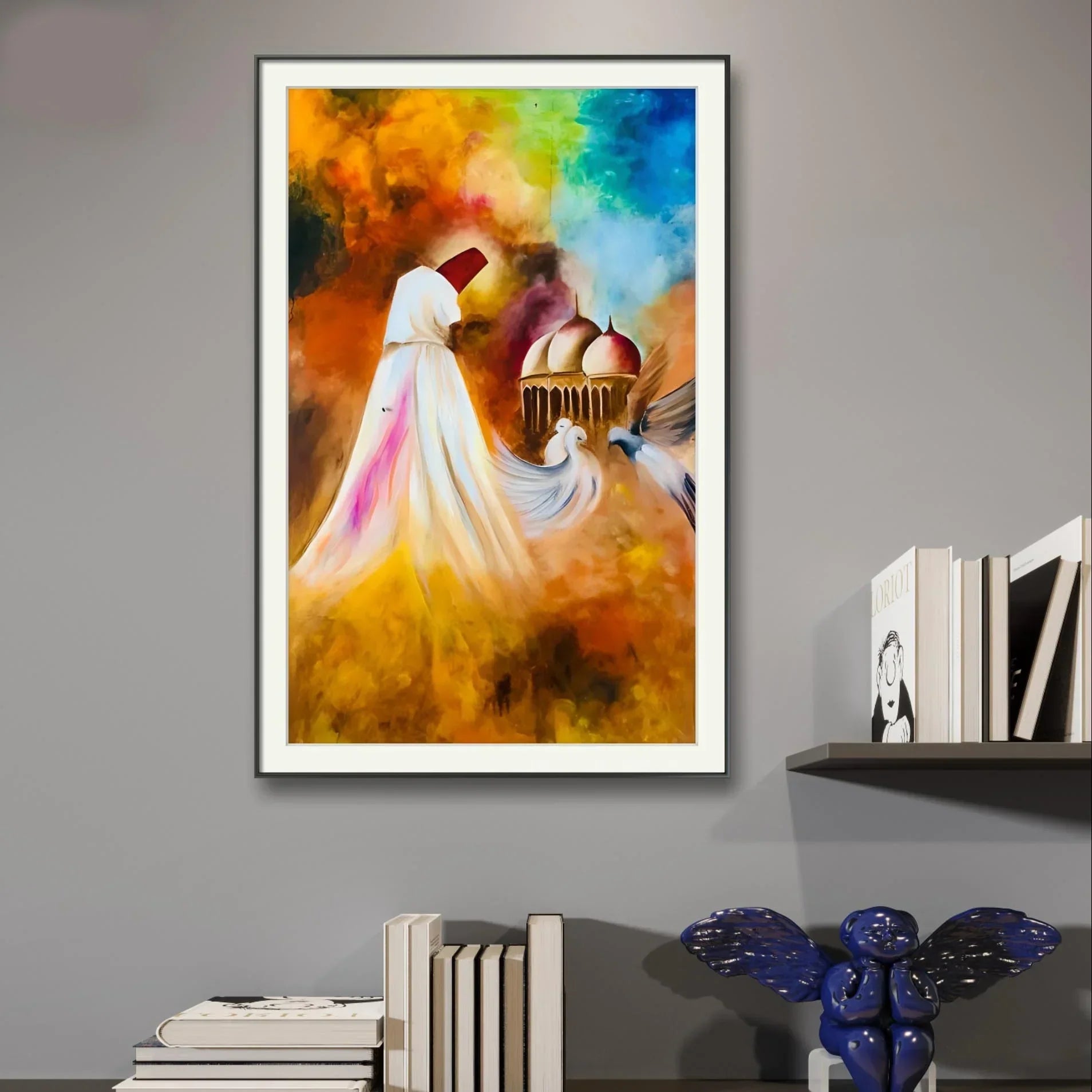 Sufi Whirling Colorful - Niaz Arts