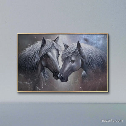 Horse Couple Modern Style - Niaz Arts