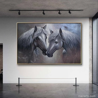 Horse Couple Modern Style - Niaz Arts