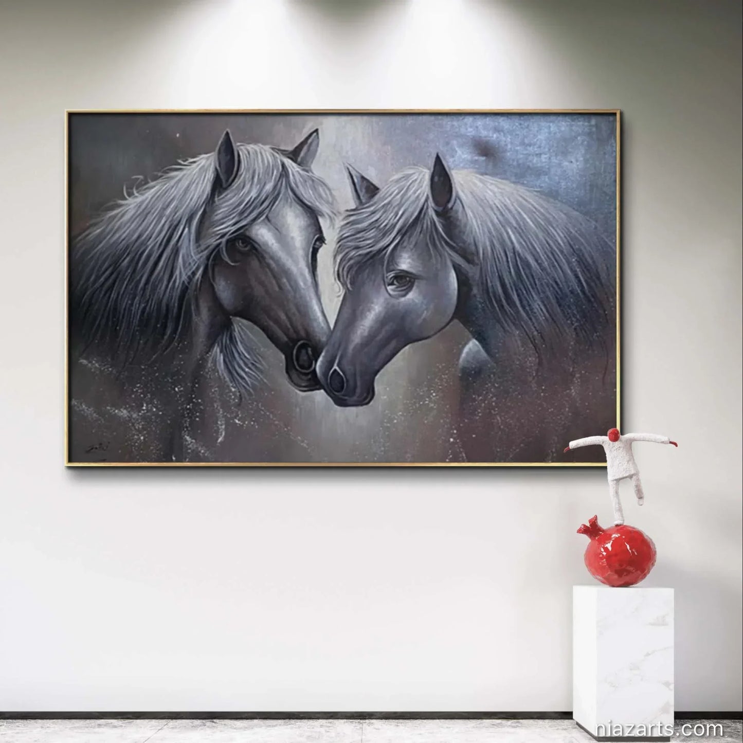 Horse Couple Modern Style - Niaz Arts