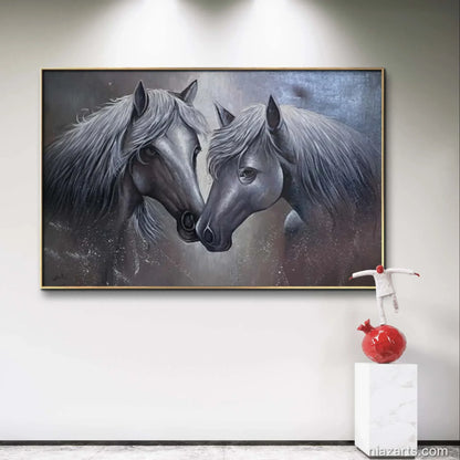 Horse Couple Modern Style - Niaz Arts