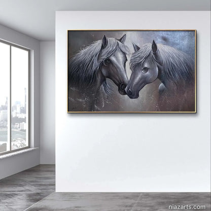 Horse Couple Modern Style - Niaz Arts