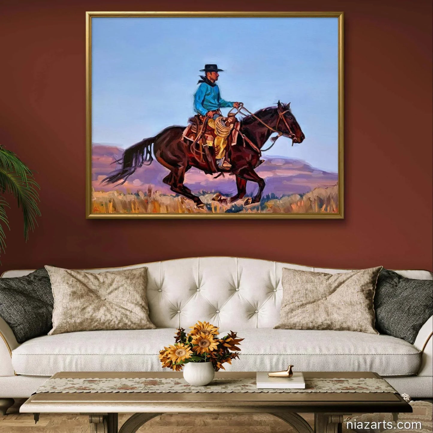 Black Hat Horse Ride - Niaz Arts