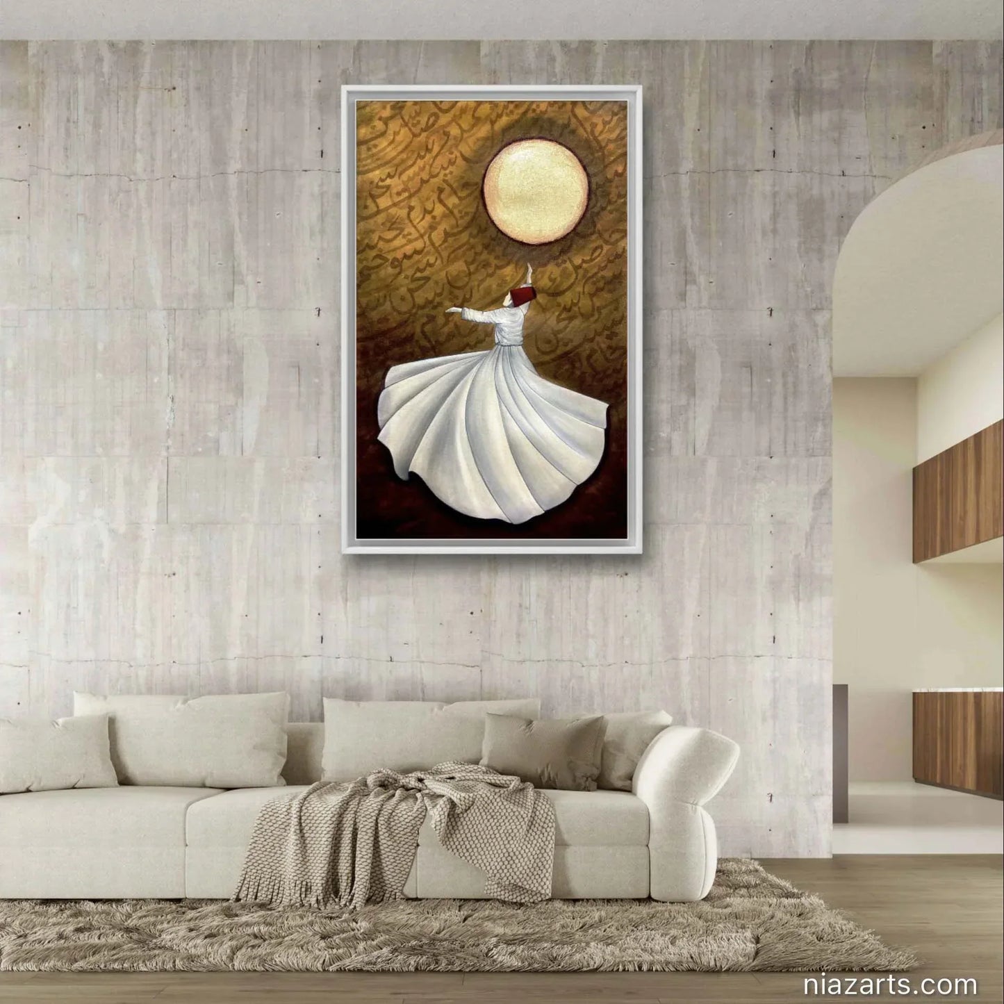 Raqs Sufism Brown - Niaz Arts