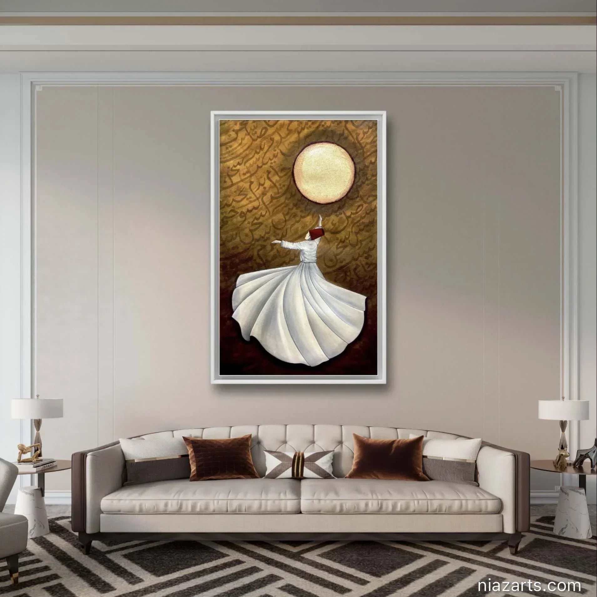 Raqs Sufism Brown - Niaz Arts