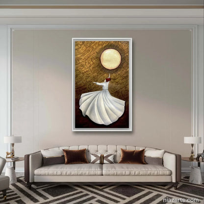 Raqs Sufism Brown - Niaz Arts