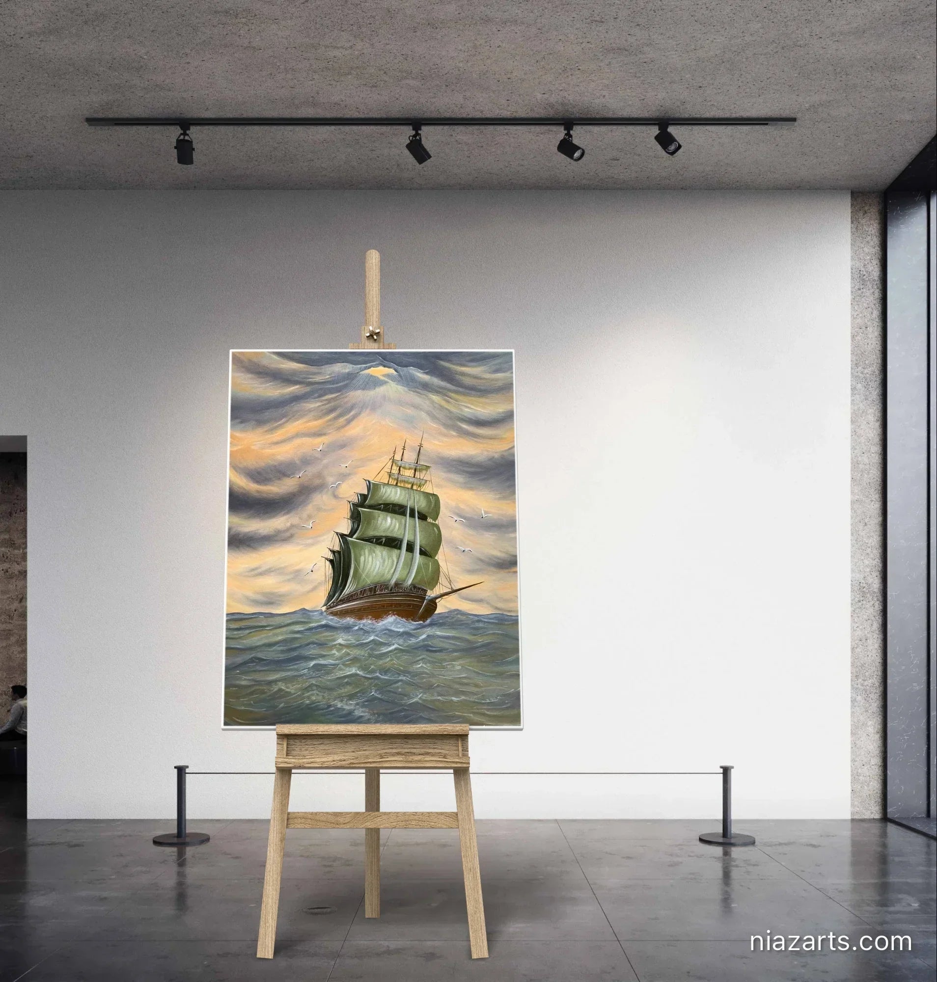 Hope in Chaos Ship - Niaz Arts