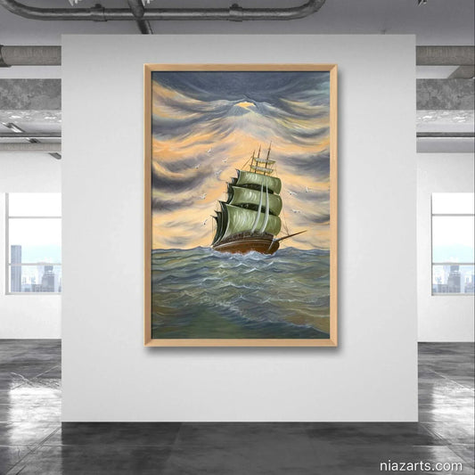 Hope in Chaos Ship - Niaz Arts