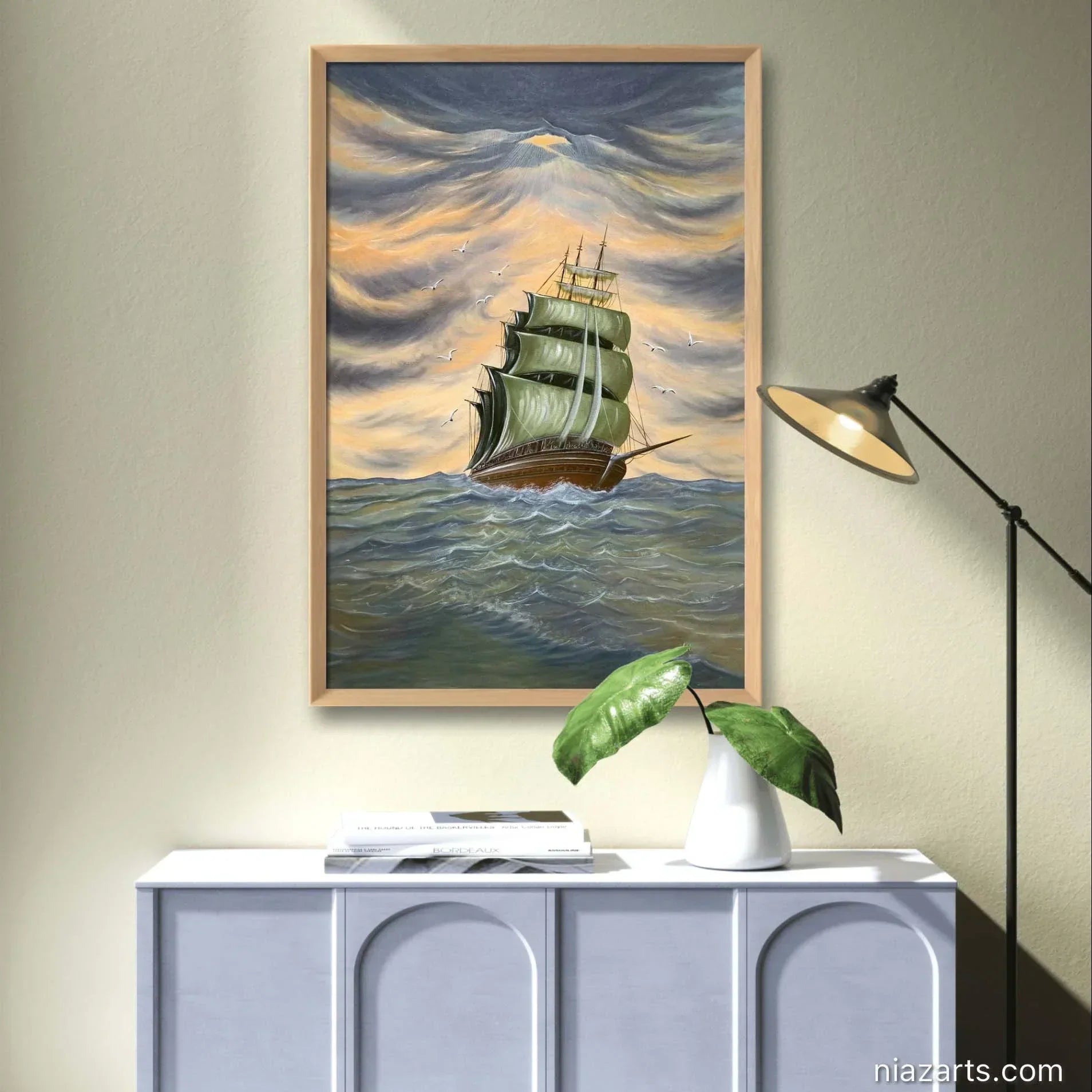 Hope in Chaos Ship - Niaz Arts