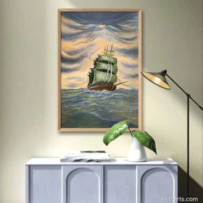 Hope in Chaos Ship - Niaz Arts