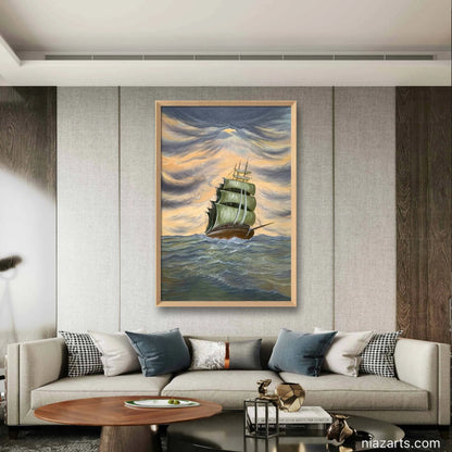 Hope in Chaos Ship - Niaz Arts