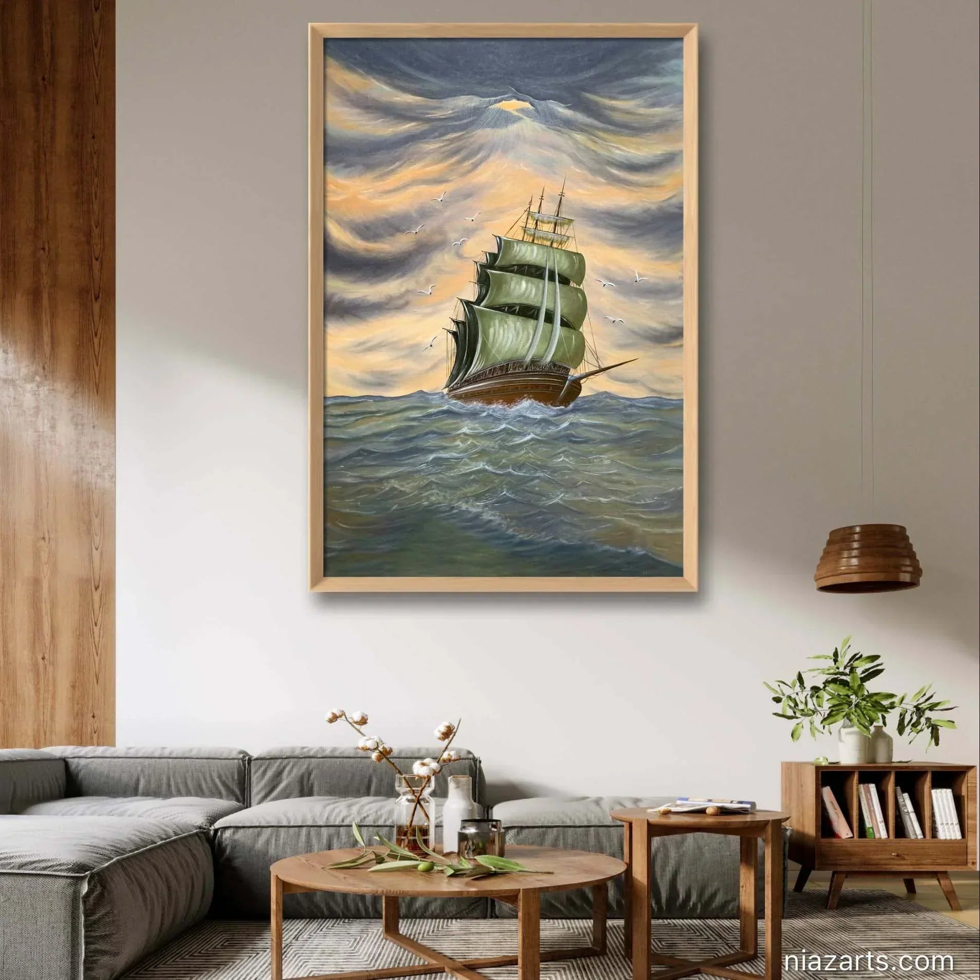 Hope in Chaos Ship - Niaz Arts