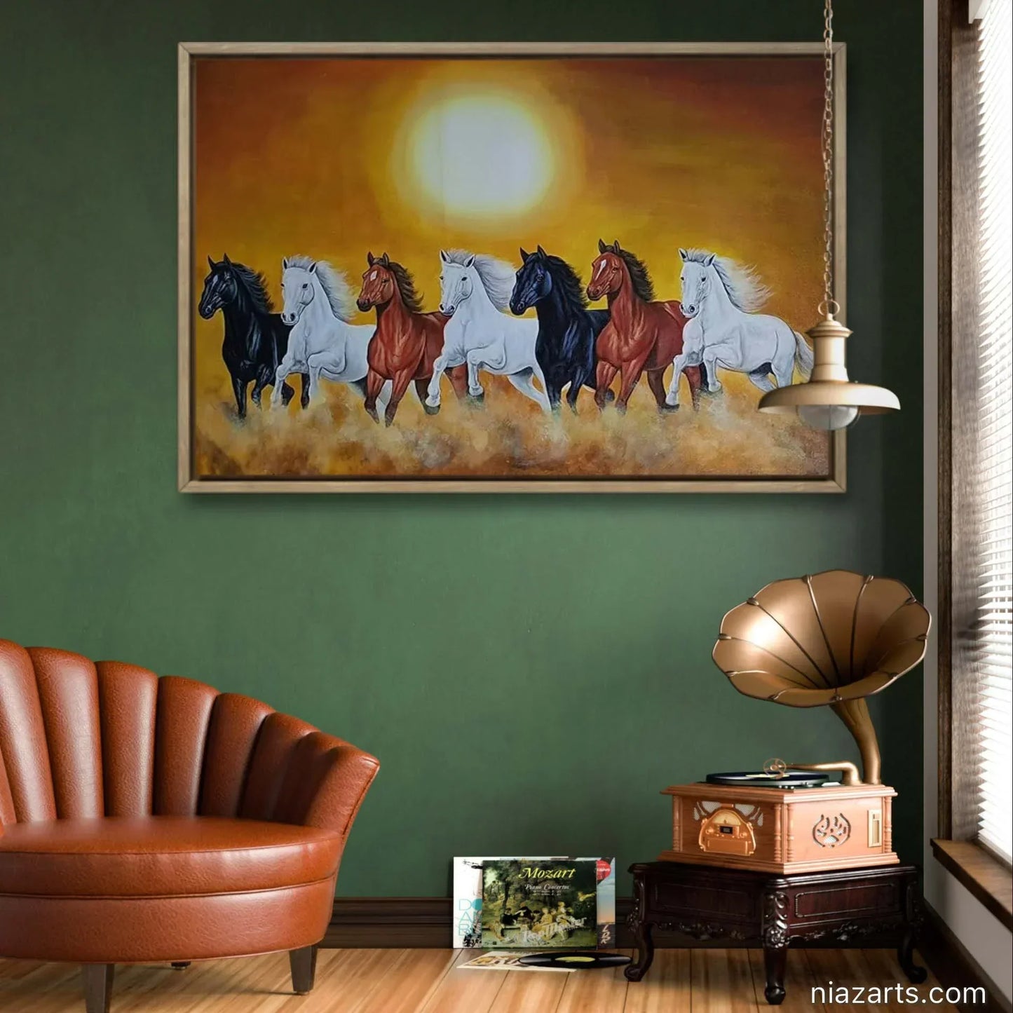 Beautiful Seven Horses - Niaz Arts