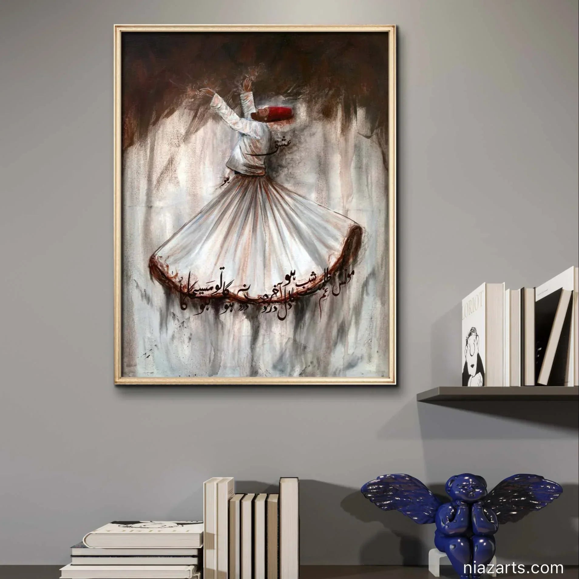 Whirling Rumi Dervish - Niaz Arts