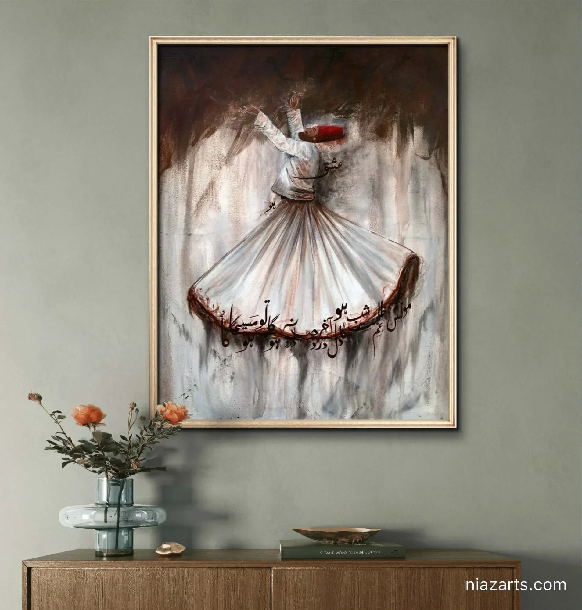 Whirling Rumi Dervish - Niaz Arts