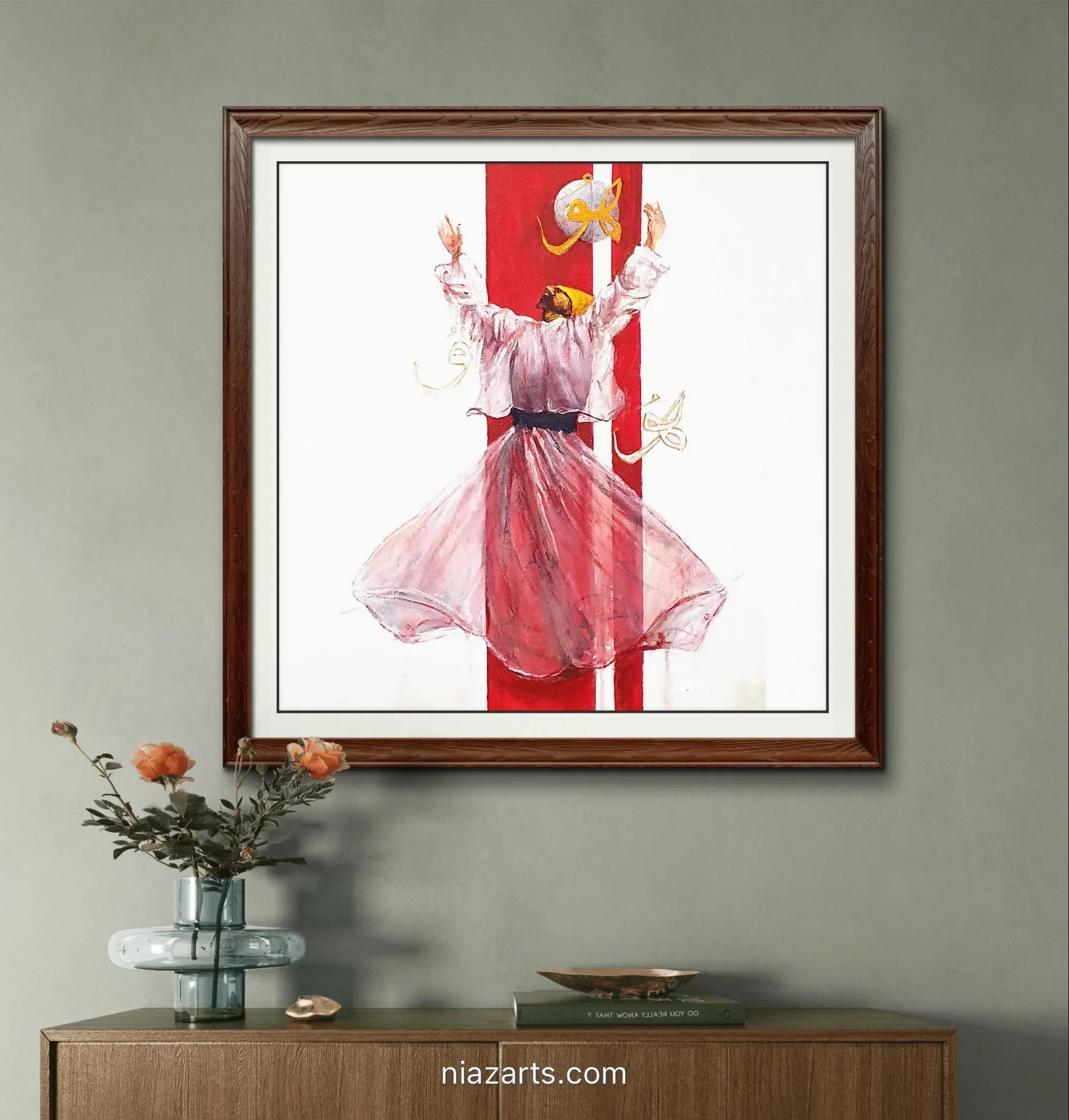 Abstract Figurative Sufi - Niaz Arts