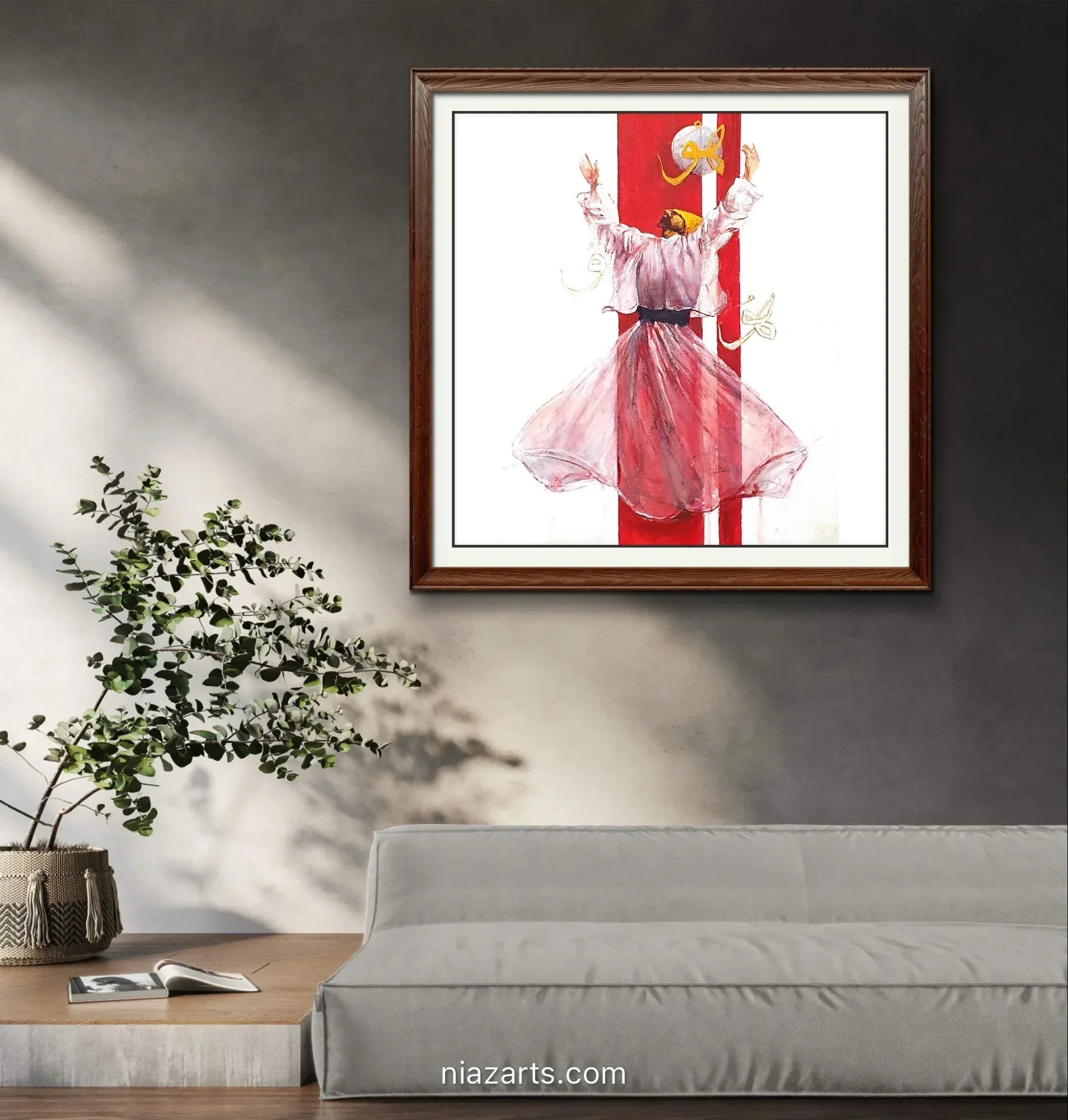 Abstract Figurative Sufi - Niaz Arts