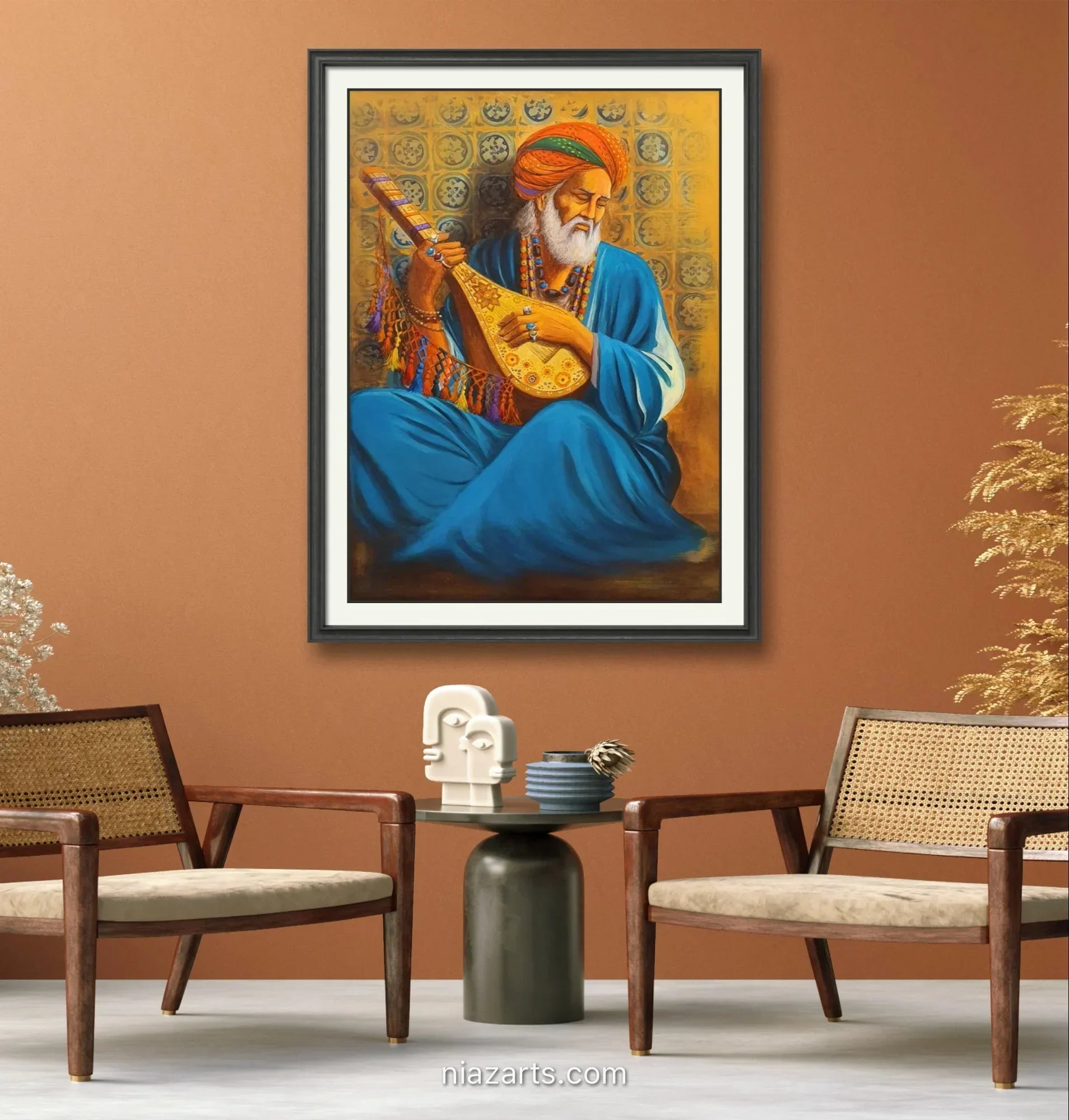 Folk Shrine Darwesh Figurative - Niaz Arts