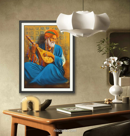 Folk Shrine Darwesh Figurative - Niaz Arts