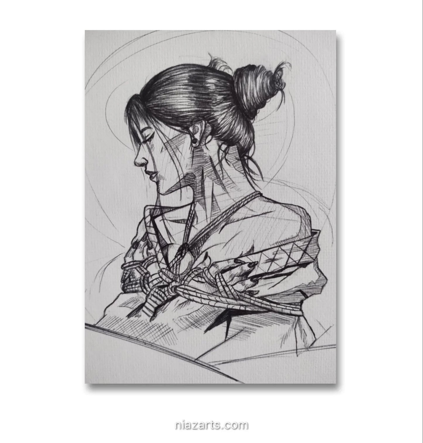 Girl Conceptual Sketch - Niaz Arts