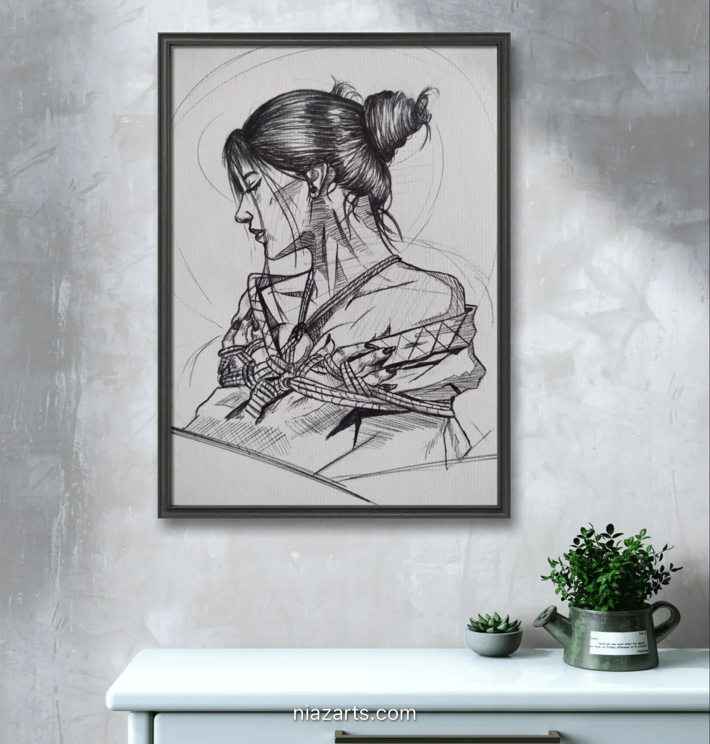 Girl Conceptual Sketch - Niaz Arts