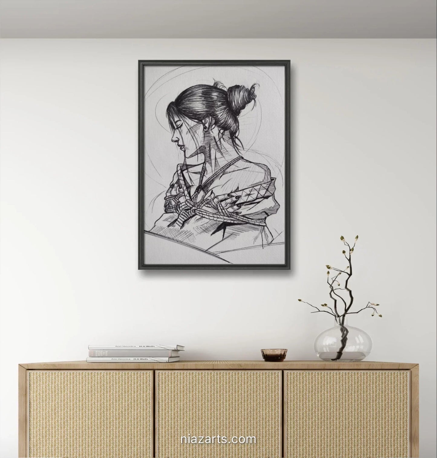 Girl Conceptual Sketch - Niaz Arts