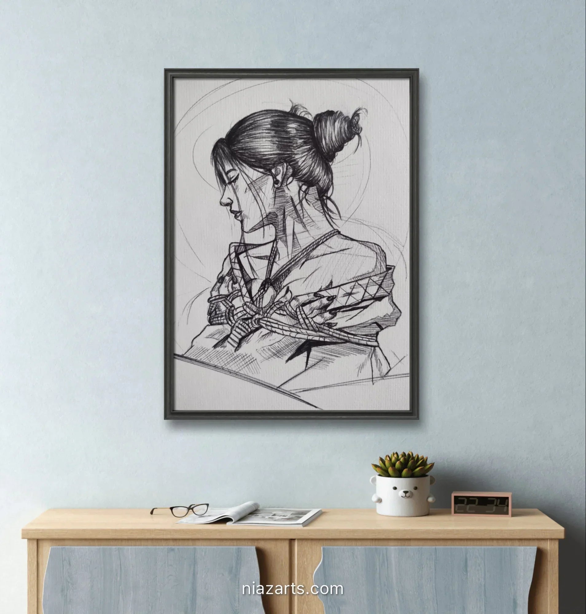 Girl Conceptual Sketch - Niaz Arts