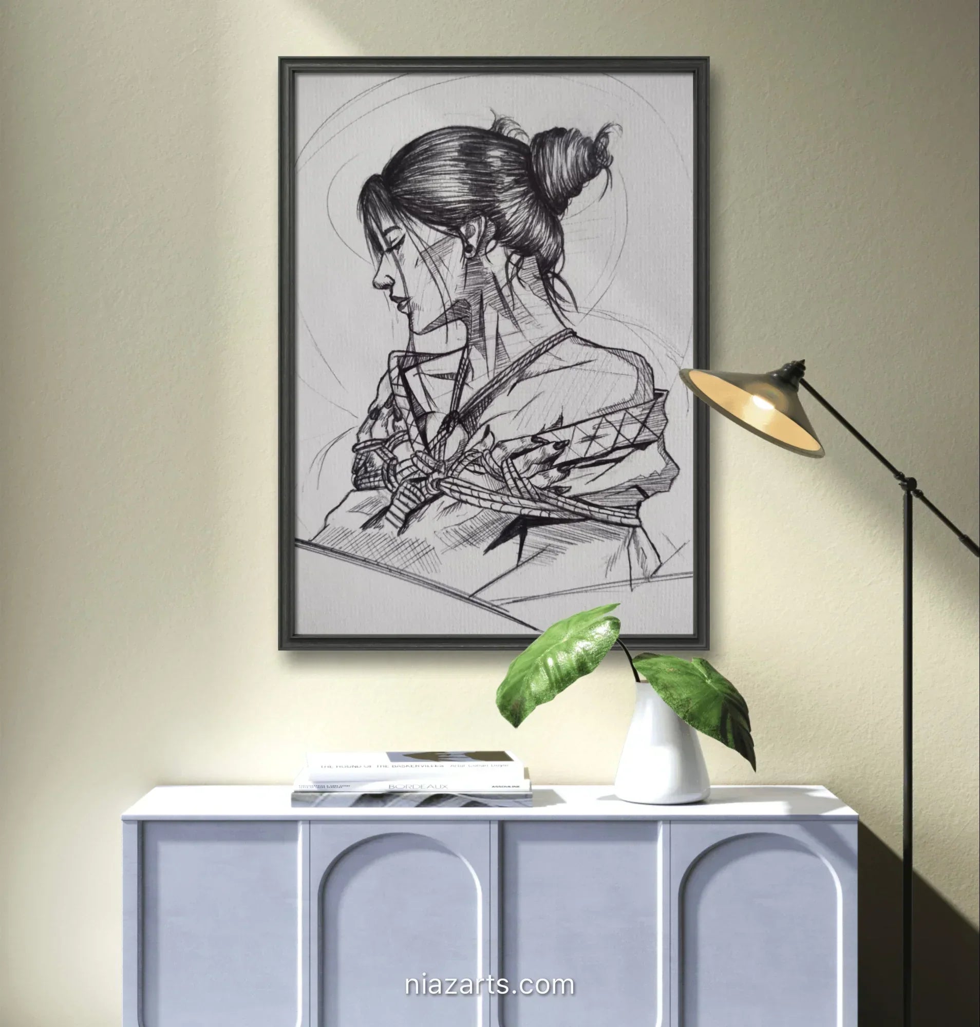 Girl Conceptual Sketch - Niaz Arts