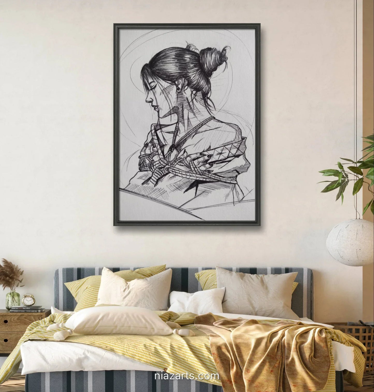 Girl Conceptual Sketch - Niaz Arts