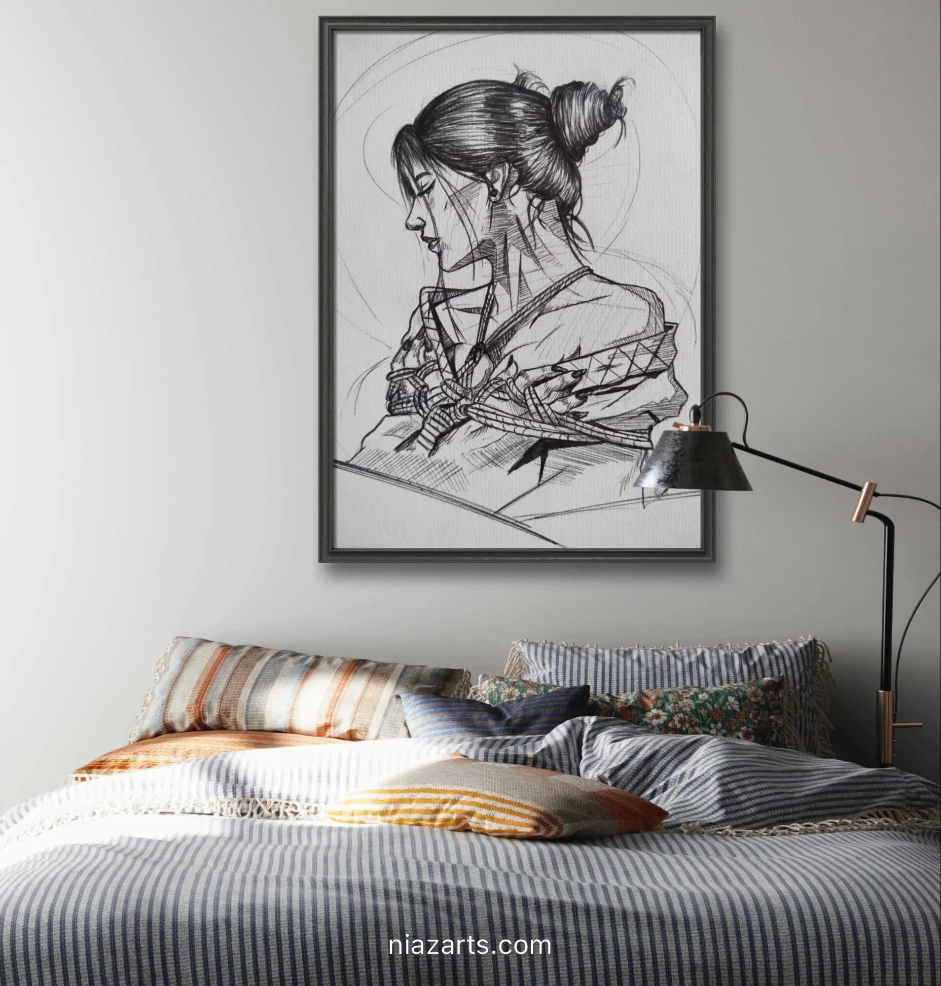 Girl Conceptual Sketch - Niaz Arts