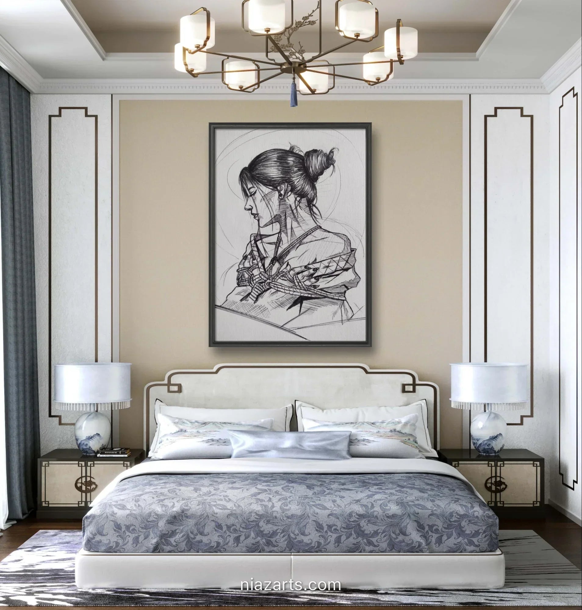 Girl Conceptual Sketch - Niaz Arts