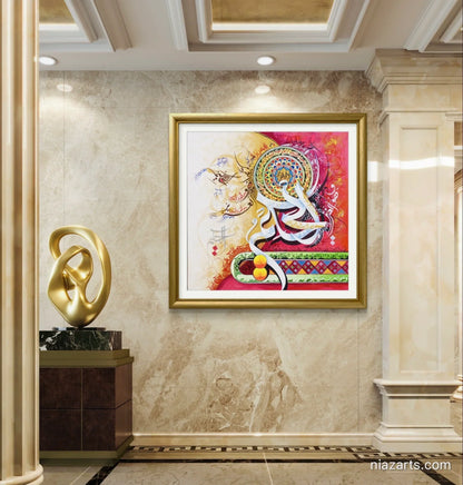 Waho Al Aziz Ul Hakeem Ayat Premium - Niaz Arts