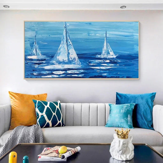 Blue Ocean Sailing - Niaz Arts