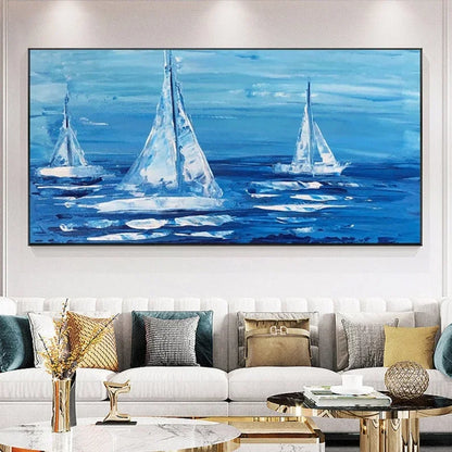 Blue Ocean Sailing - Niaz Arts
