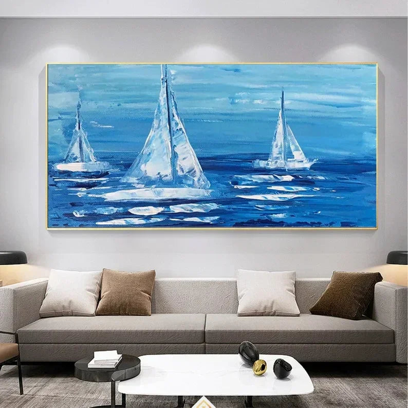 Blue Ocean Sailing - Niaz Arts
