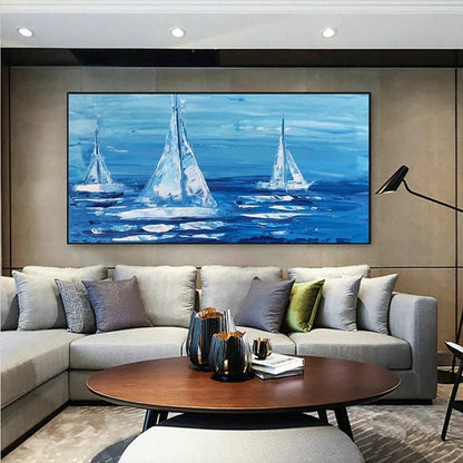 Blue Ocean Sailing - Niaz Arts