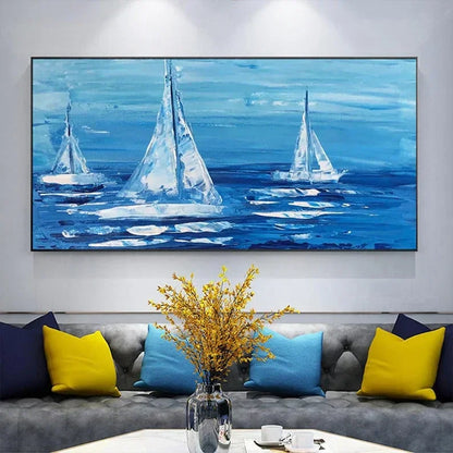 Blue Ocean Sailing - Niaz Arts