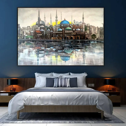 View of Blue Mosque - Niaz Arts