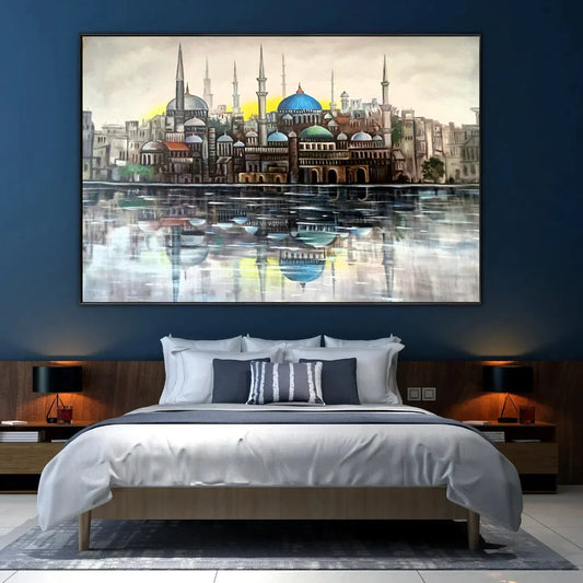 View of Blue Mosque - Niaz Arts